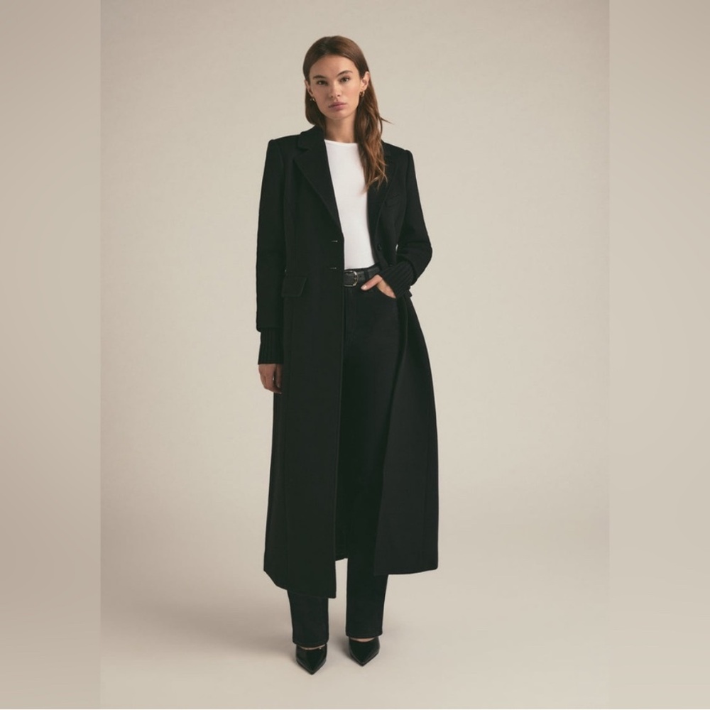 Favorite Daughter Black Trench Coat